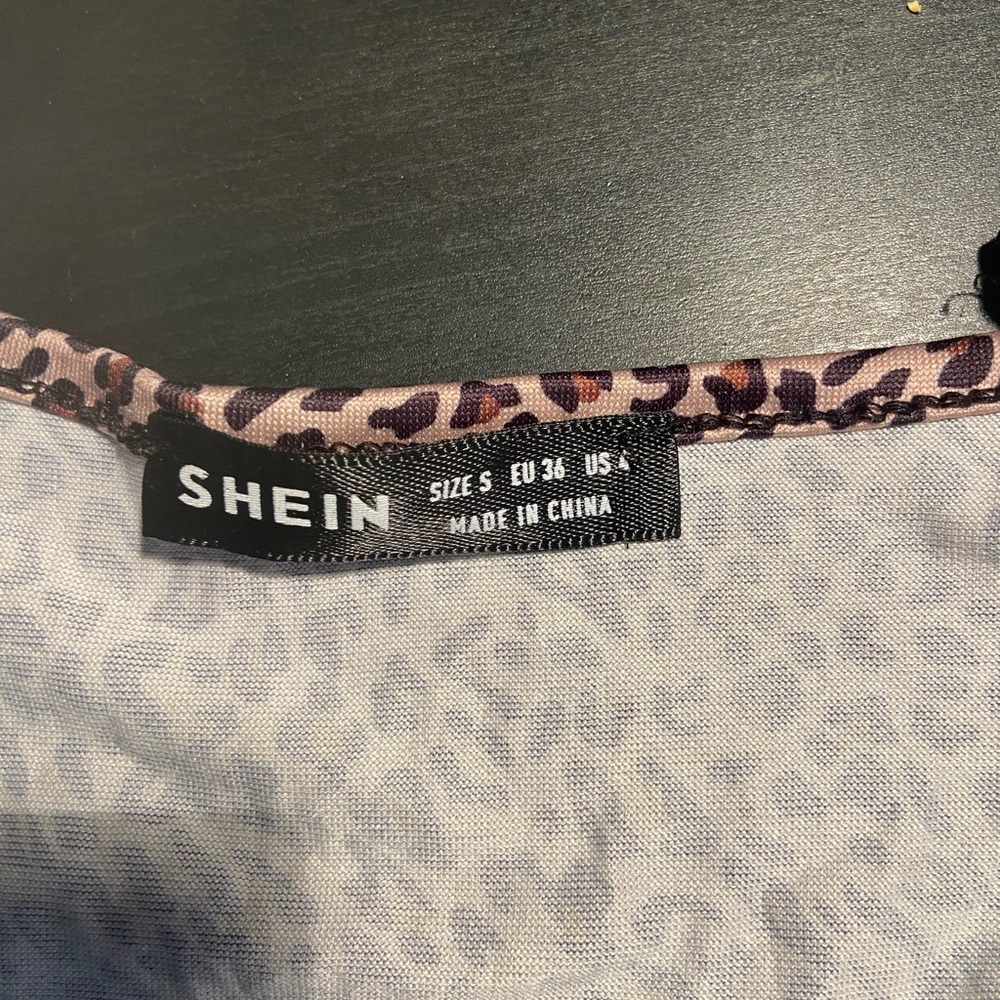 Leopard print satin women’s top by SHEIN - Picture 7 of 7